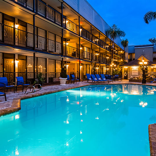 HOT TUB, POOL AND FITNESS CENTER